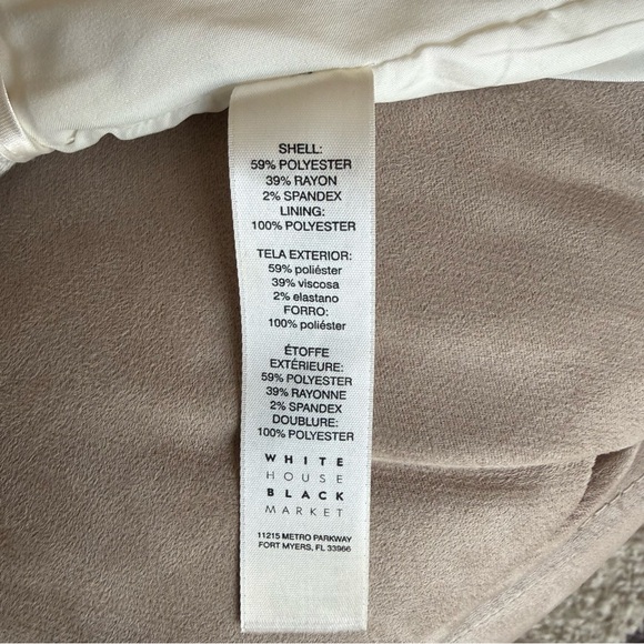 White House Black Market Sailor Style Boot Dress Slacks Pants Women 10S - Picture 14 of 16